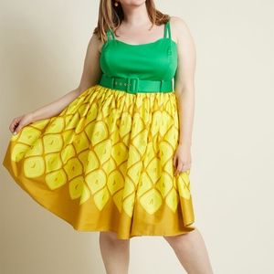 Collectif x MC Pin-Up Colada A-Line Dress